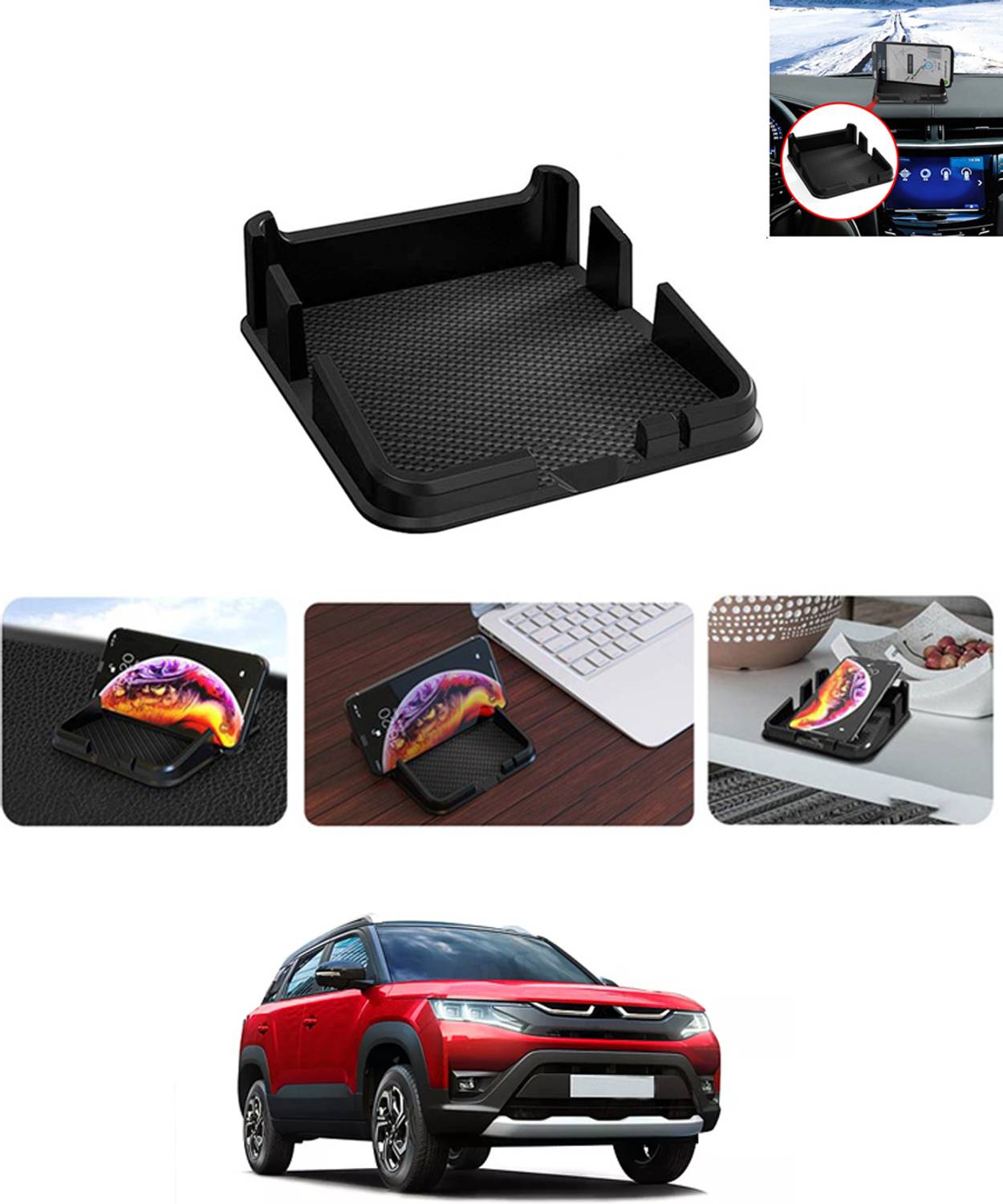 MATIES Car Mobile Holder for Anti-slip