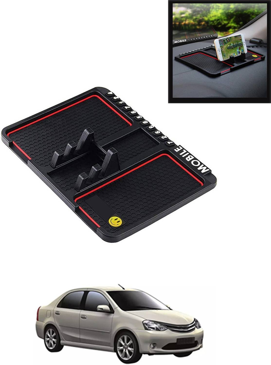 MATIES Car Mobile Holder for Anti-slip