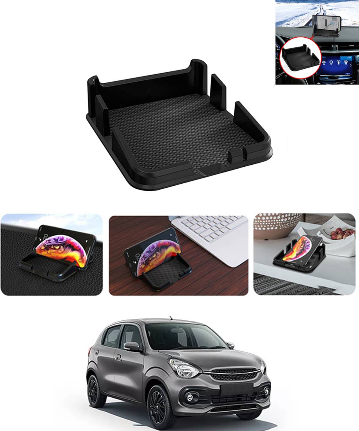 MATIES Car Mobile Holder for Anti-slip