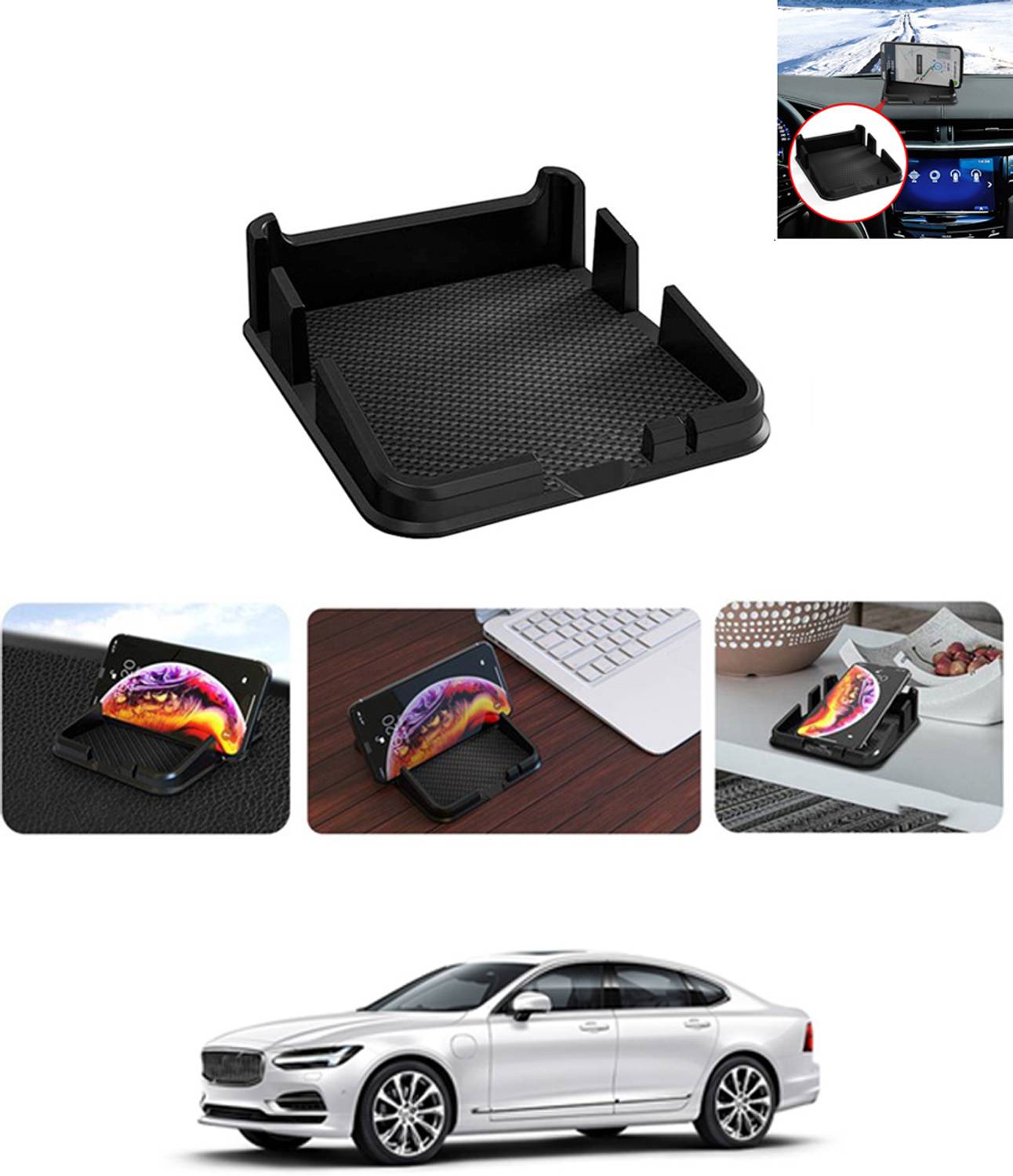 MATIES Car Mobile Holder for Anti-slip