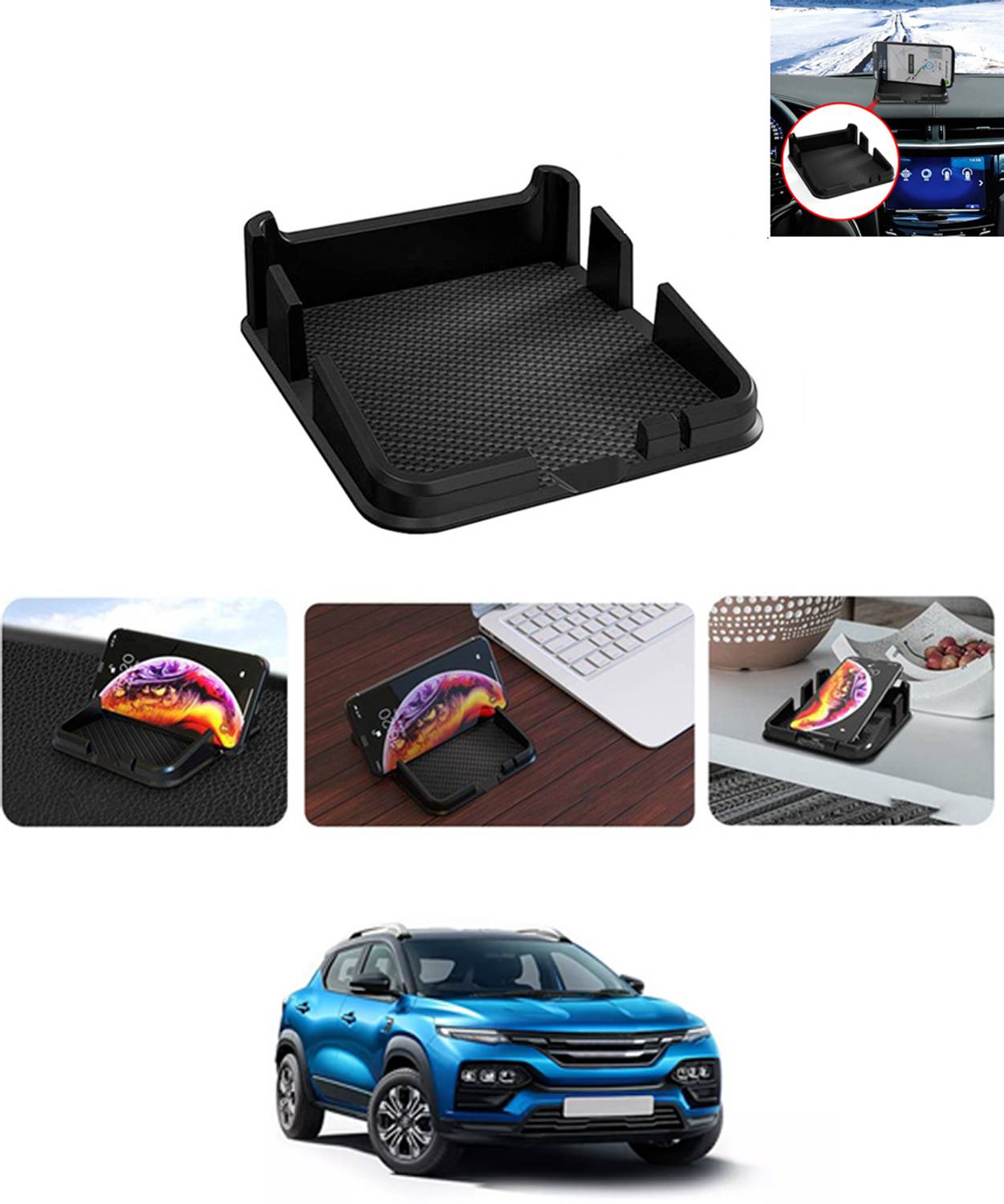 MATIES Car Mobile Holder for Anti-slip
