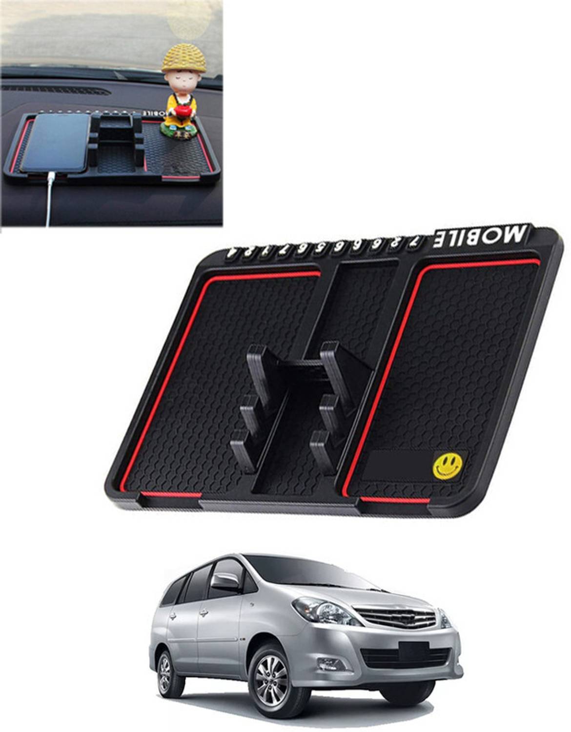 RKPSP Car Mobile Holder for Anti-slip, Dashboard