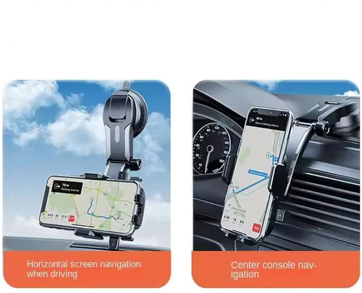 Image of TROST Car Mobile Holder for Anti-slip, Dashboard, Windshield
