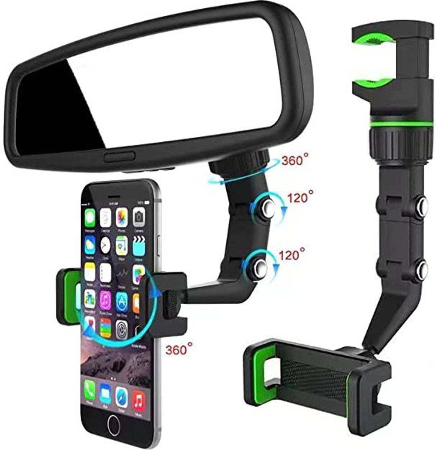 Trio group Car Mobile Holder for Windshield