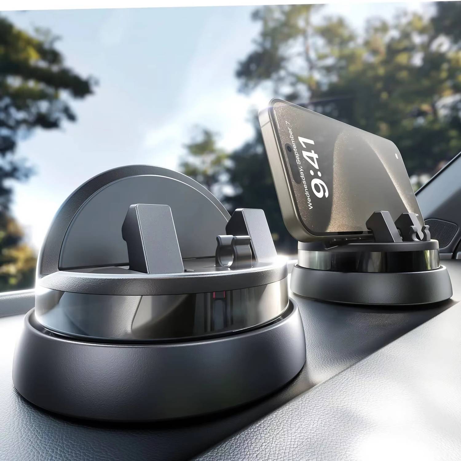 RHONNIUM Car Mobile Holder for Dashboard, Anti-slip