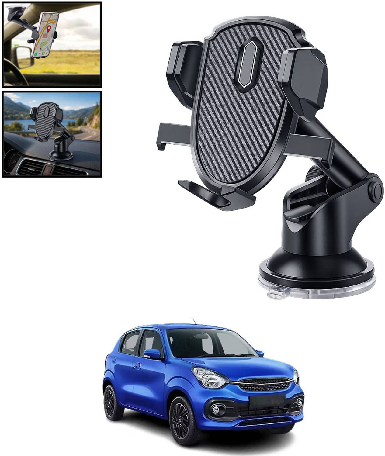 RRSS Car Mobile Holder for Dashboard, Windshield