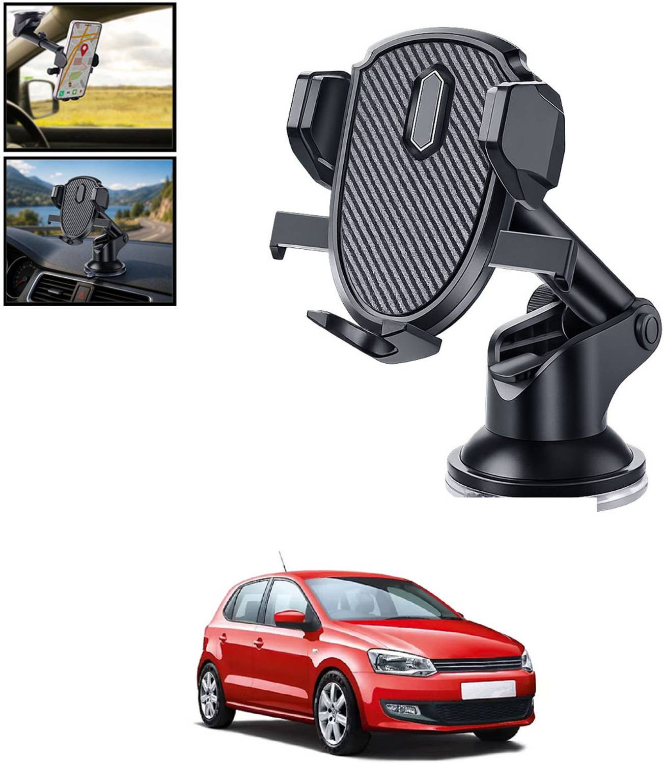 RRSS Car Mobile Holder for Dashboard, Windshield