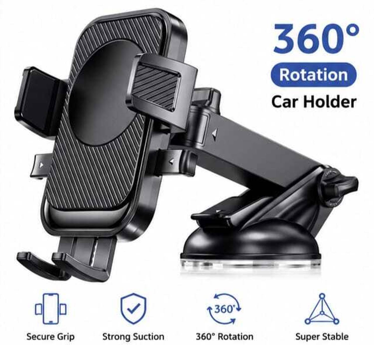 Overlaps Car Mobile Holder for Dashboard