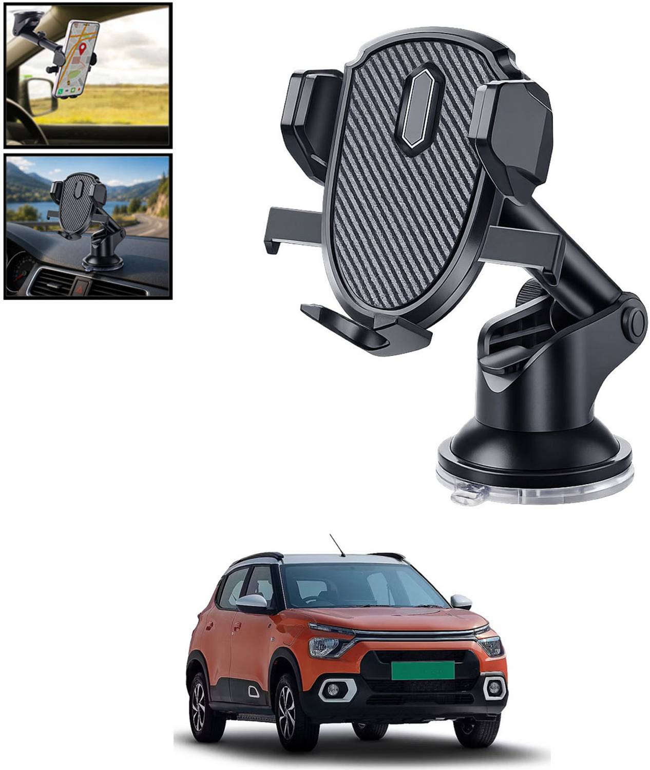 RRSS Car Mobile Holder for Dashboard, Windshield