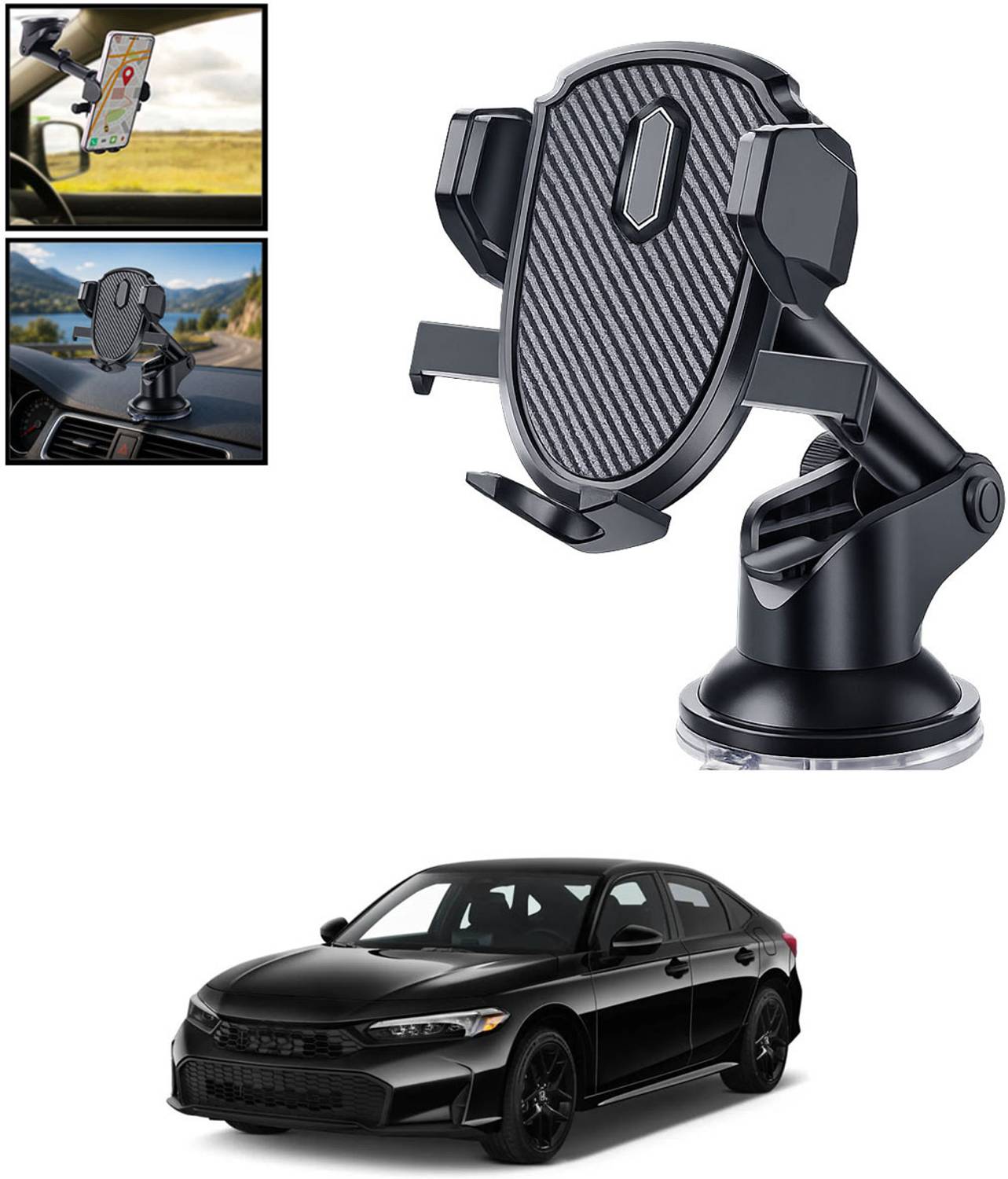 RRSS Car Mobile Holder for Dashboard, Windshield