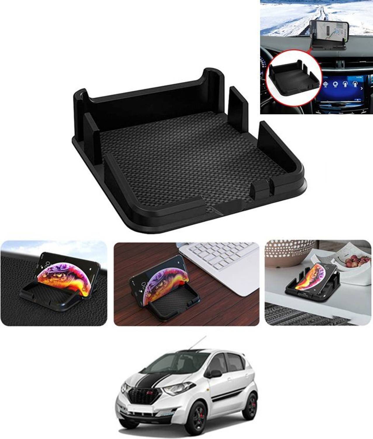 KD ENTERPRISES Car Mobile Holder for Dashboard