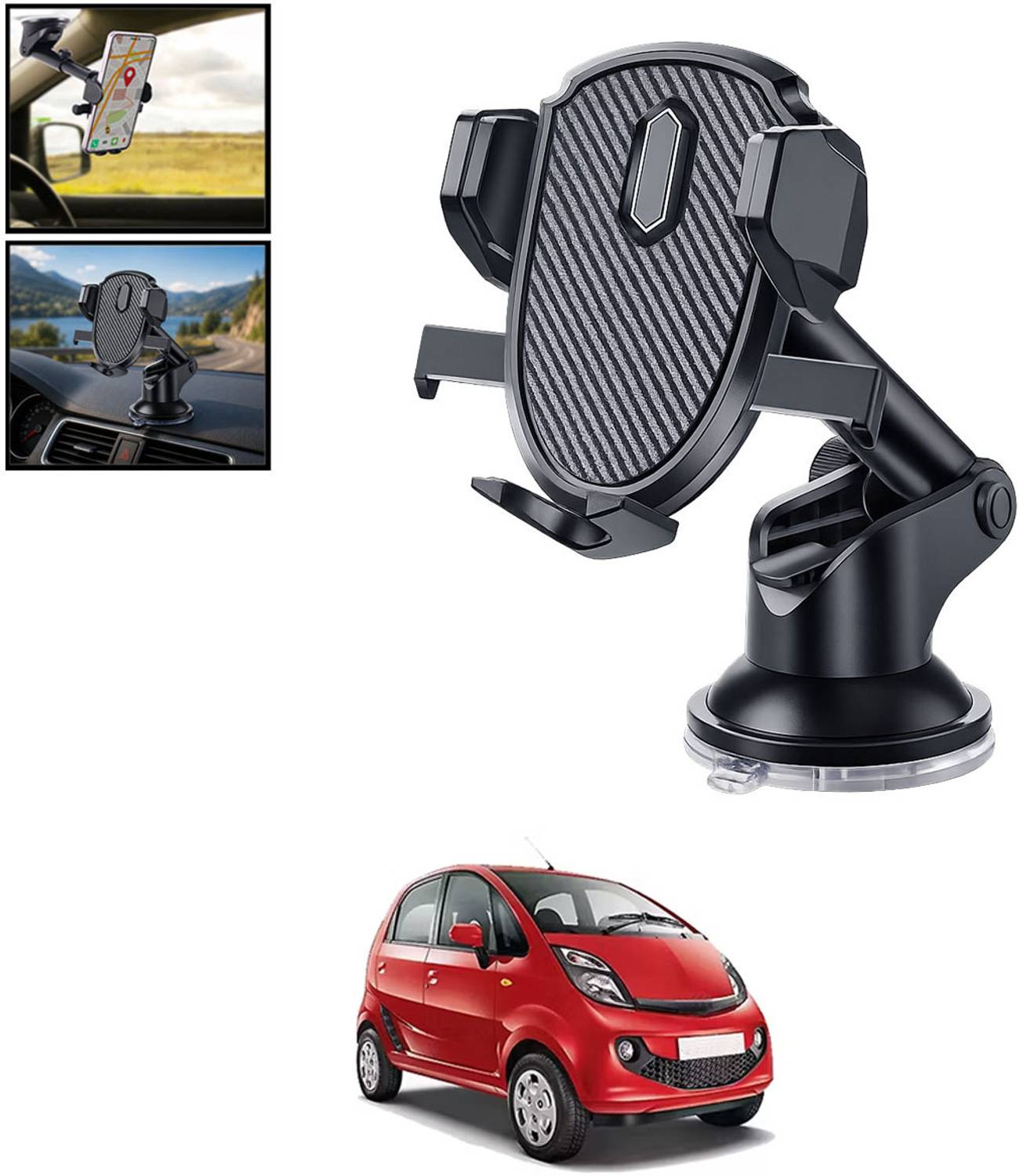 RRSS Car Mobile Holder for Dashboard, Windshield