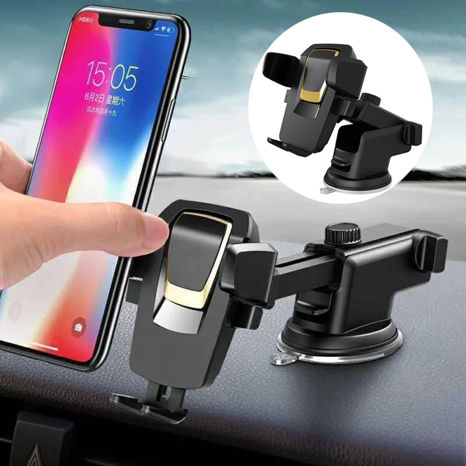 Spiaty Car Mobile Holder for Dashboard