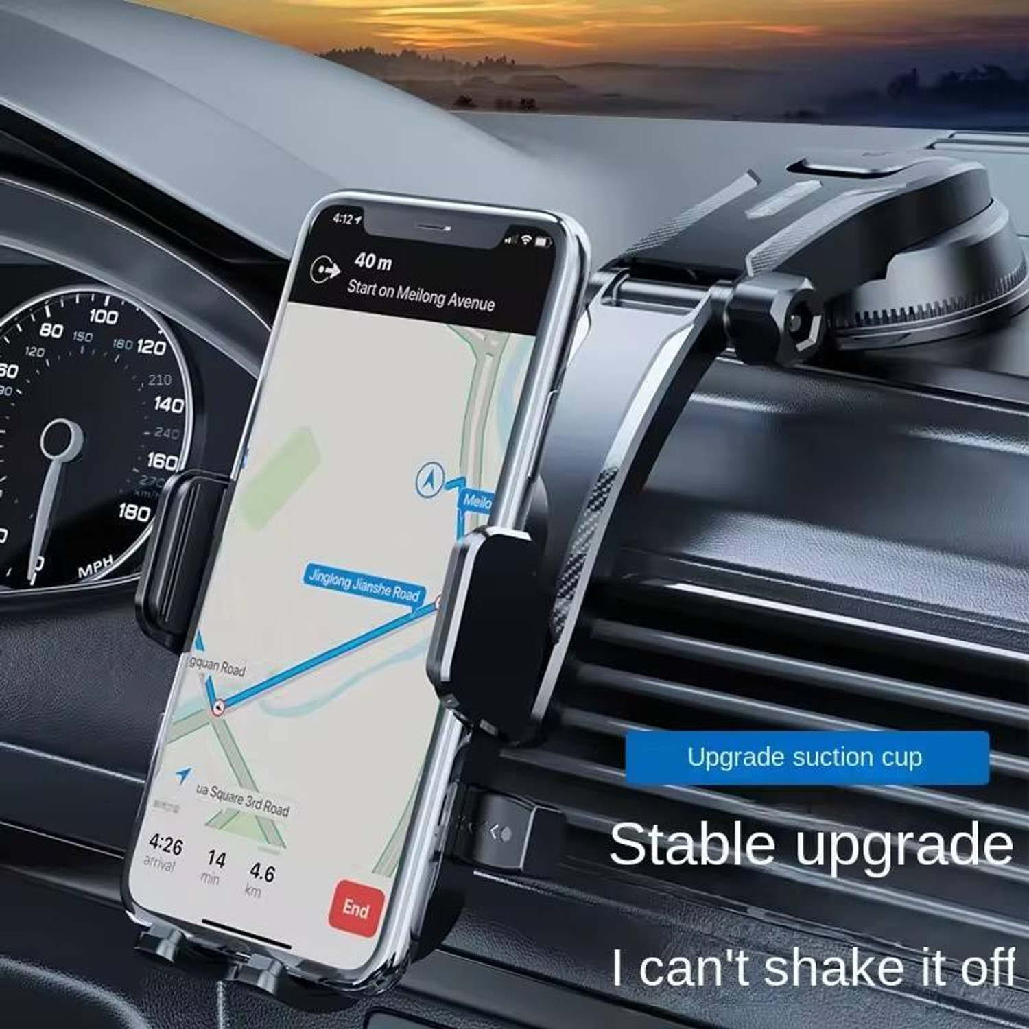 Image of TROST Car Mobile Holder for Anti-slip, Dashboard, Windshield