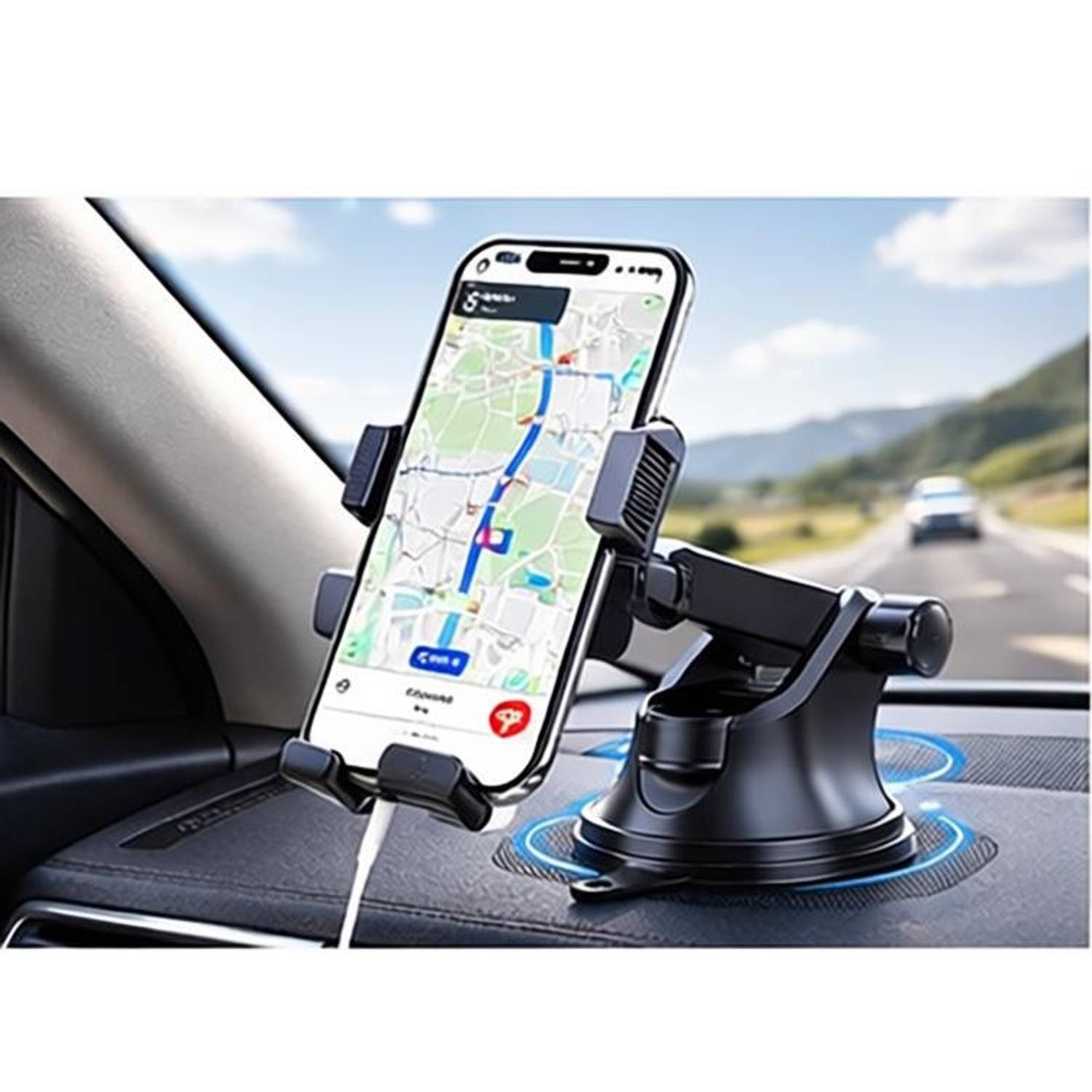 DSNS Car Mobile Holder for Dashboard, Windshield