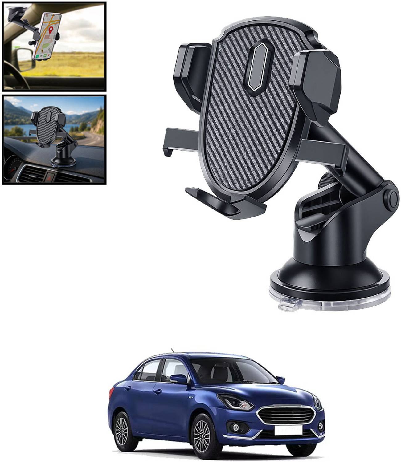 RRSS Car Mobile Holder for Dashboard, Windshield