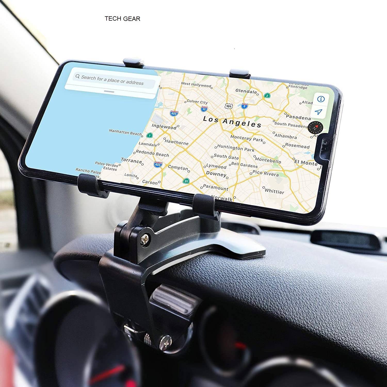 TECHGEAR Car Mobile Holder for Dashboard