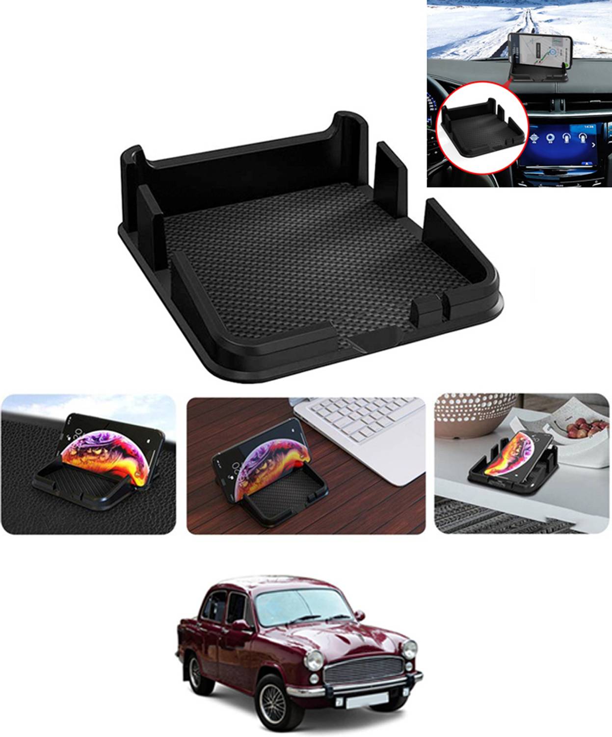 RKPSP Car Mobile Holder for Anti-slip