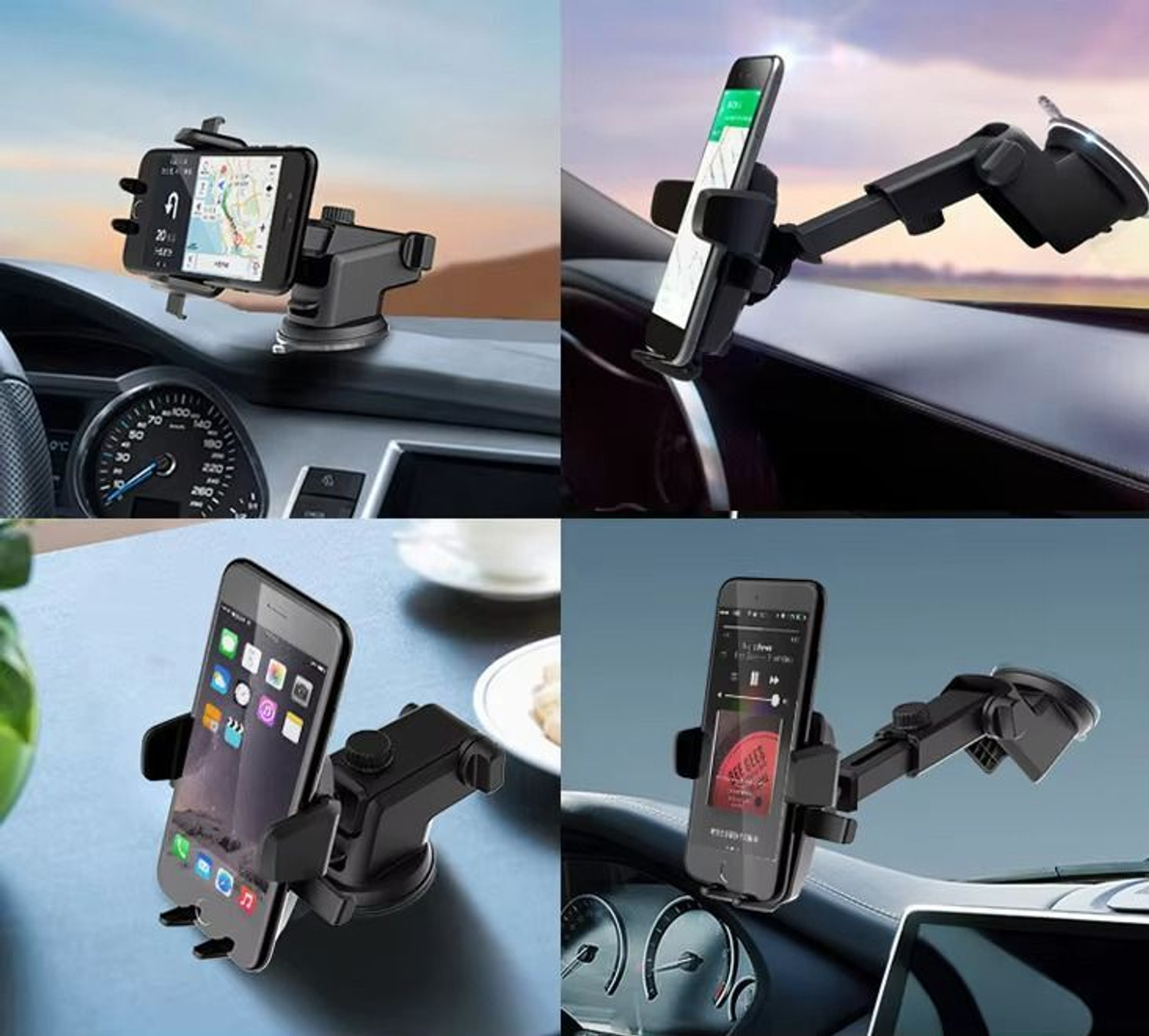 Image of BITWEAVE Car Mobile Holder for Dashboard, Windshield, Anti-slip
