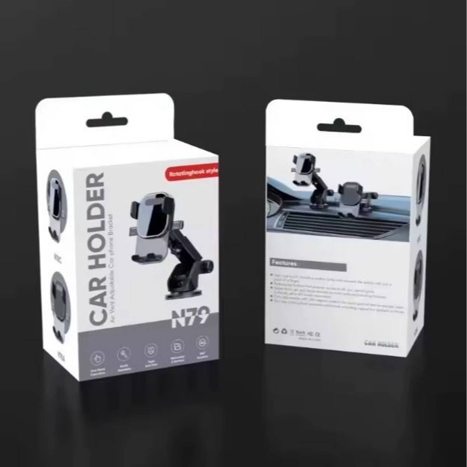 RGV Car Mobile Holder for Dashboard, Windshield