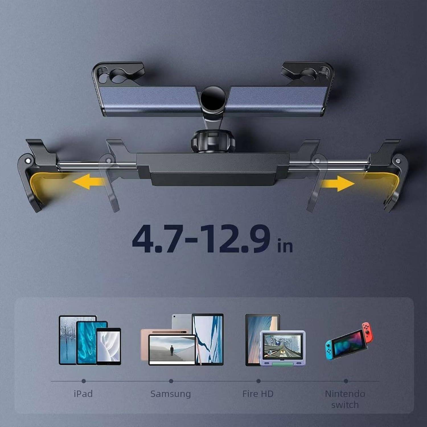 ESCODEVELOPER Car Mobile Holder for Headrest