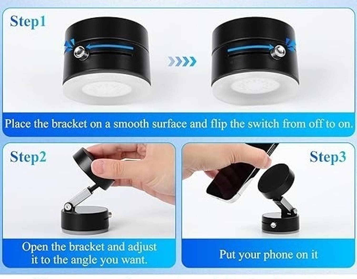 ESCODEVELOPER Car Mobile Holder for Magnetic