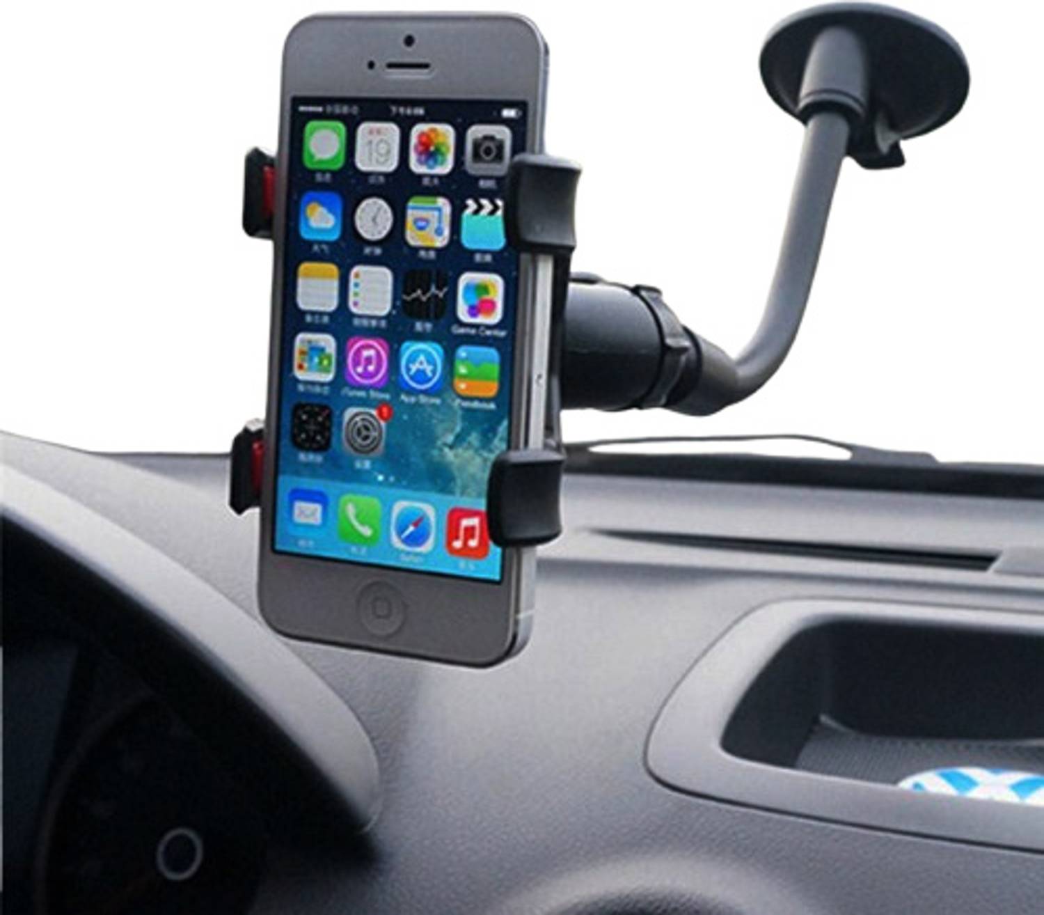 Trifles Car Mobile Holder for Windshield, Dashboard, Clip, Anti-slip