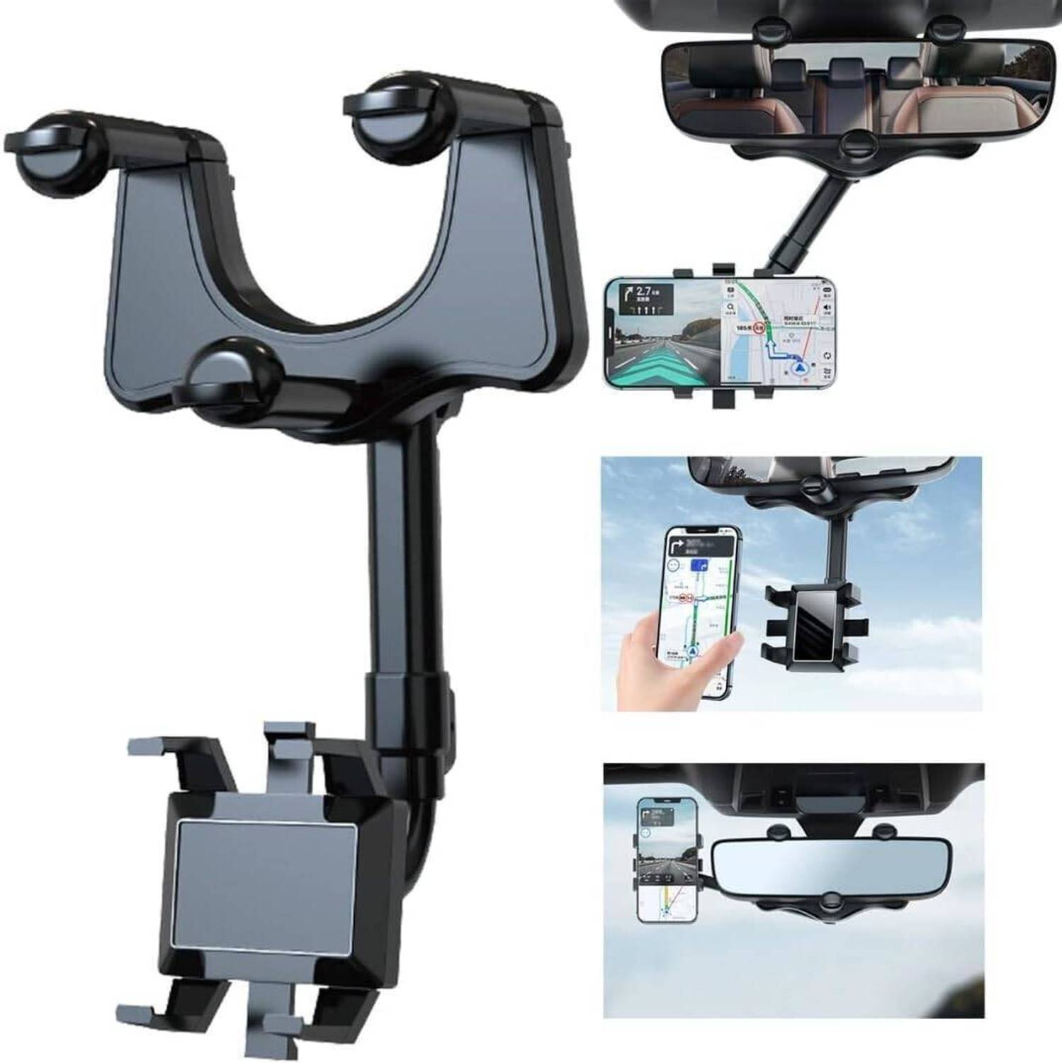 SIRION Car Mobile Holder for Windshield