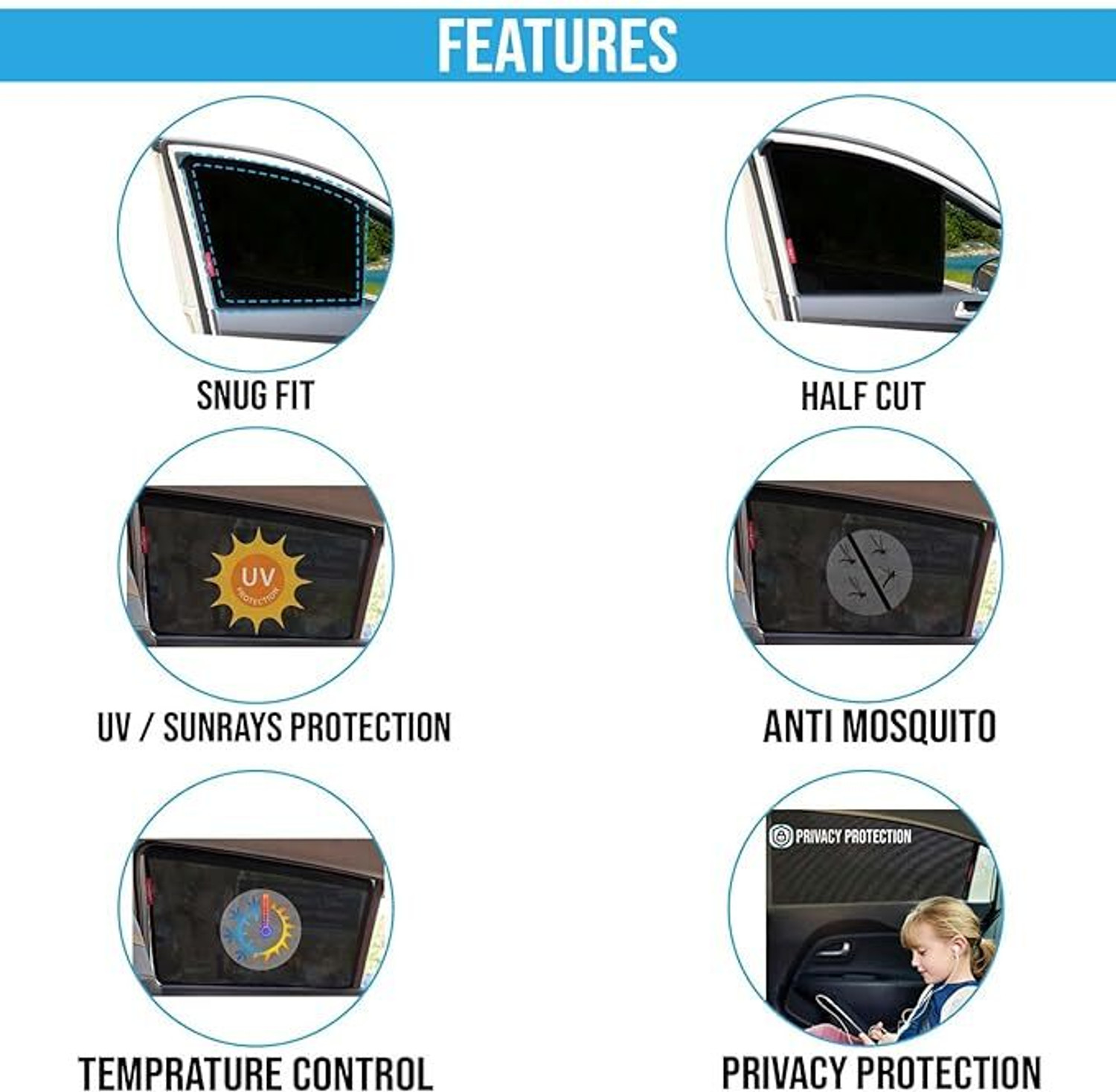 Image of Alex traders maruti fronx 2023 sun shade Car Curtain