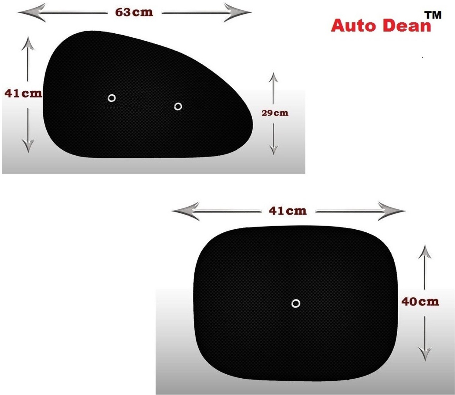 Image of SGL TRI design car curtains, Universal,(Extra coverage and extra suction power) Car Curtain