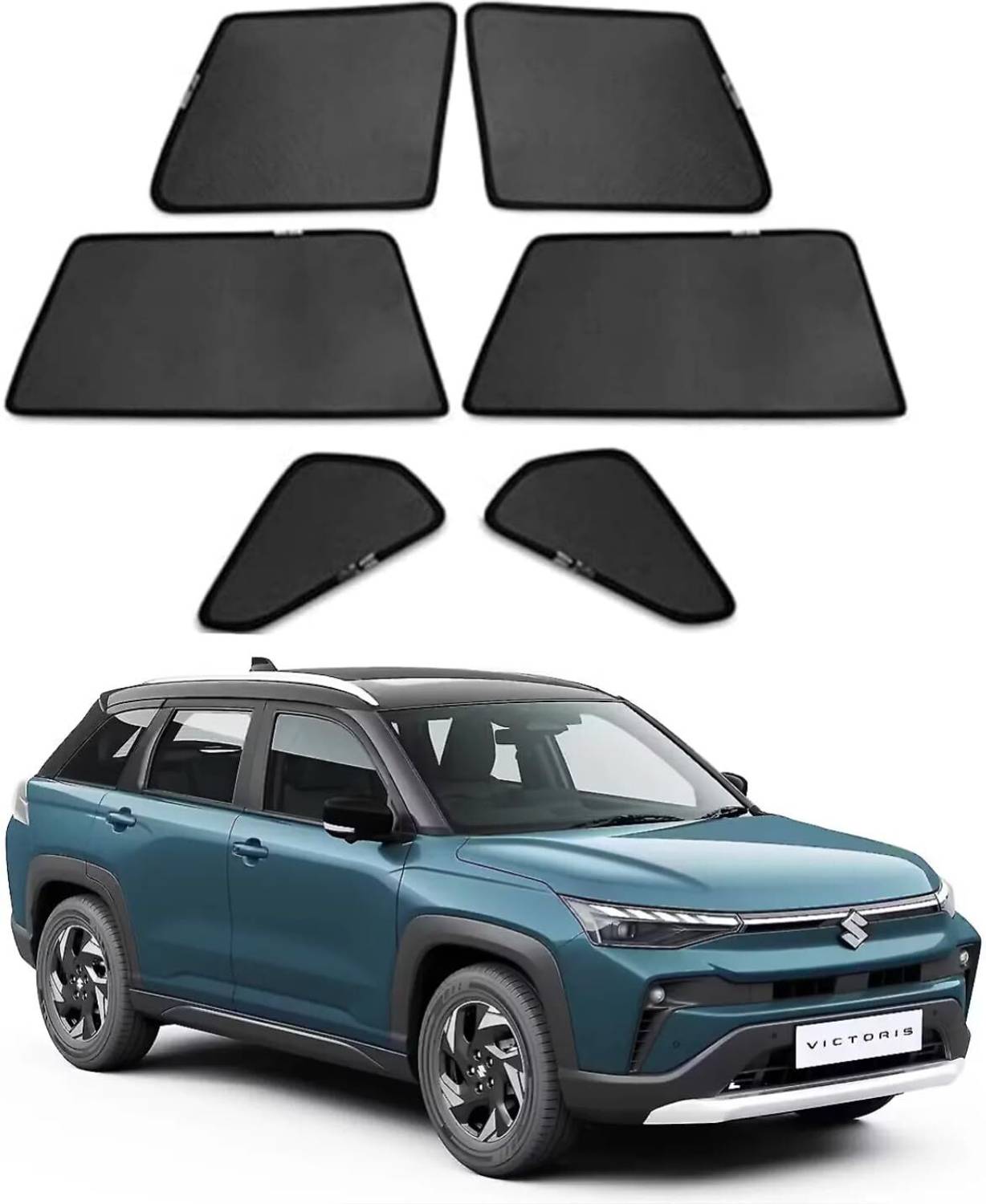 その他 Shade Striker (Curio Foil) Ds enterprise Car Window Sun Shade/Curtain for Maruti Suzuki