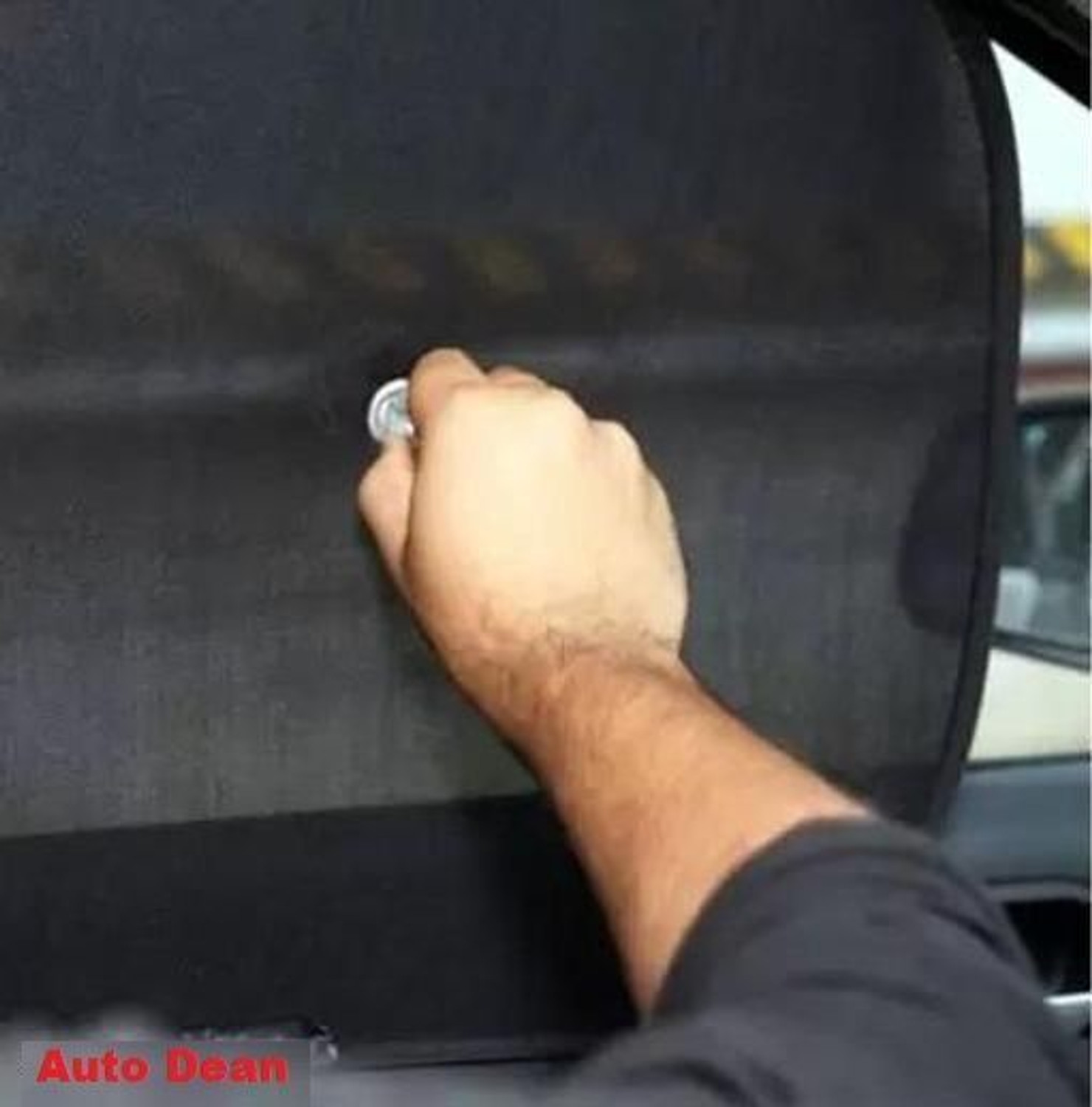 Image of SGL Car Side Window and Rear Window Sun Shades, Black,Universal(Chipkoo and Dikky) Car Curtain
