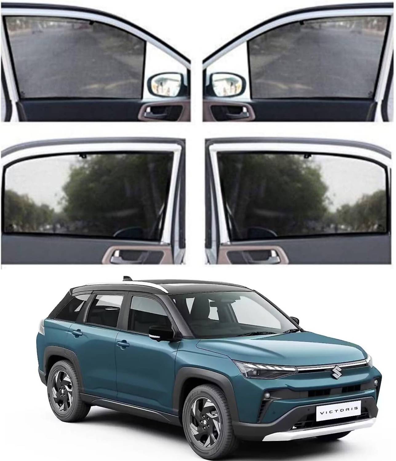 Ds enterprise Car Window Sun Shade/Curtain for Maruti Suzuki