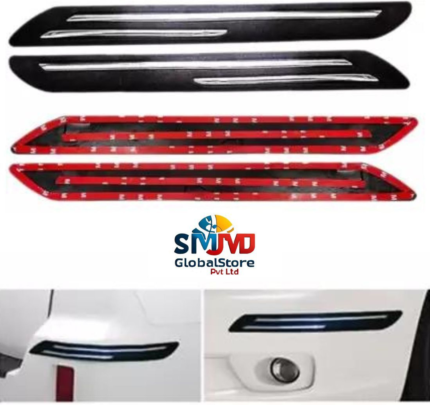 Image of Smjmd Global Rubber Car Bumper Guard