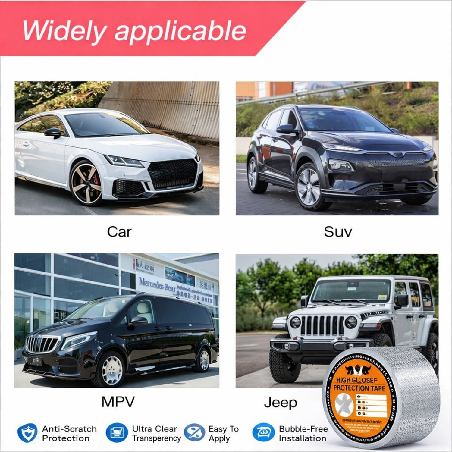 Image of Gorilax Plastic Car Door Guard