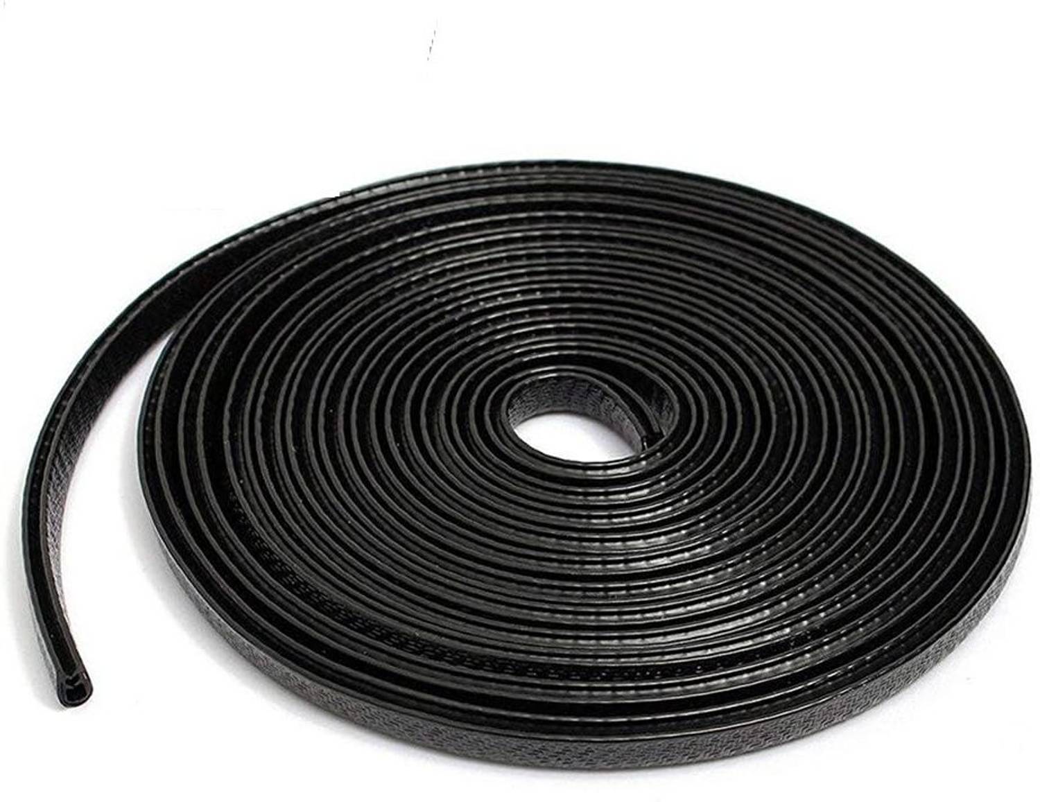 Beamerzz U Shape Edtrip (5m) Car Beading Roll For Bumper, Door, Trunk, Window Sill (5 m) Car Beading Roll For Door