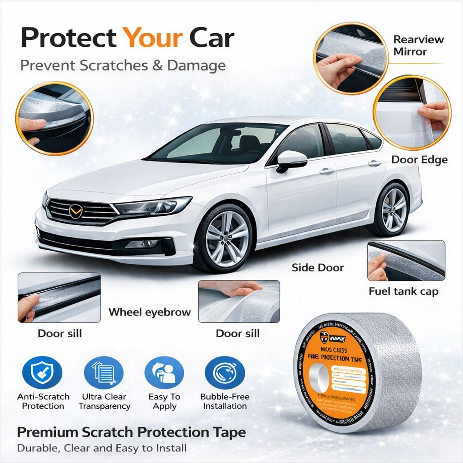 Image of Gorilax Plastic Car Door Guard