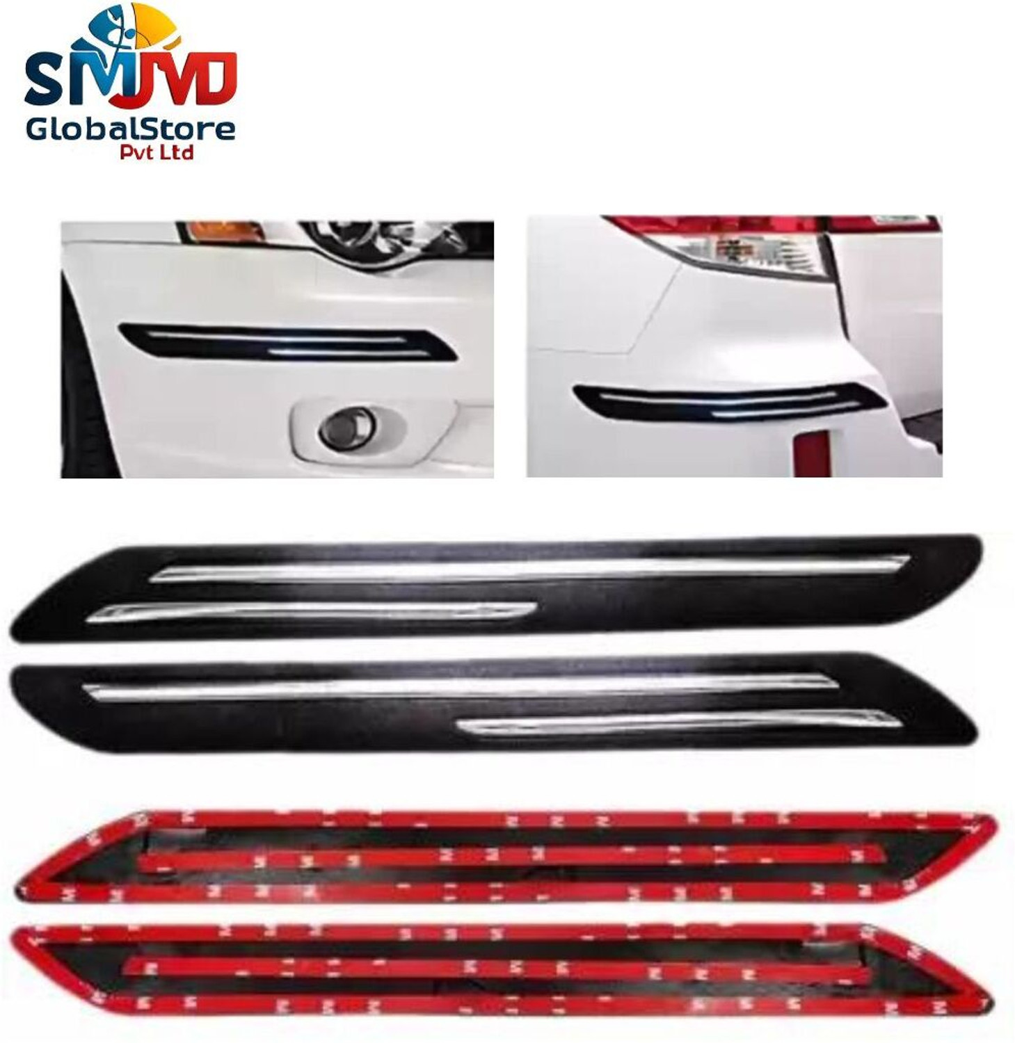 Image of Smjmd Global Rubber Car Bumper Guard
