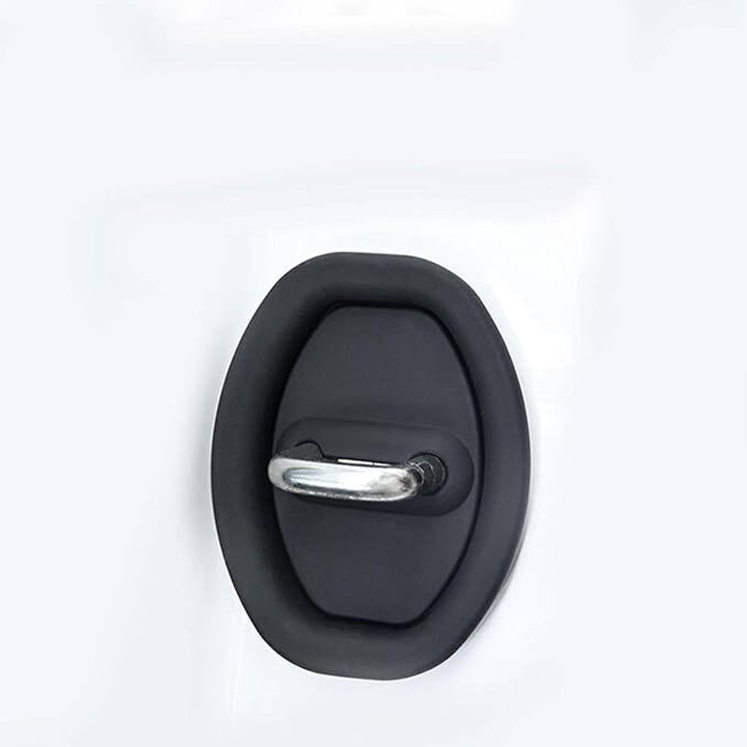 Beamerzz Door Lock Protector Cover 4 PCS Car Silicone Rubber Car Door hock Rubber .55s Car Door Panel
