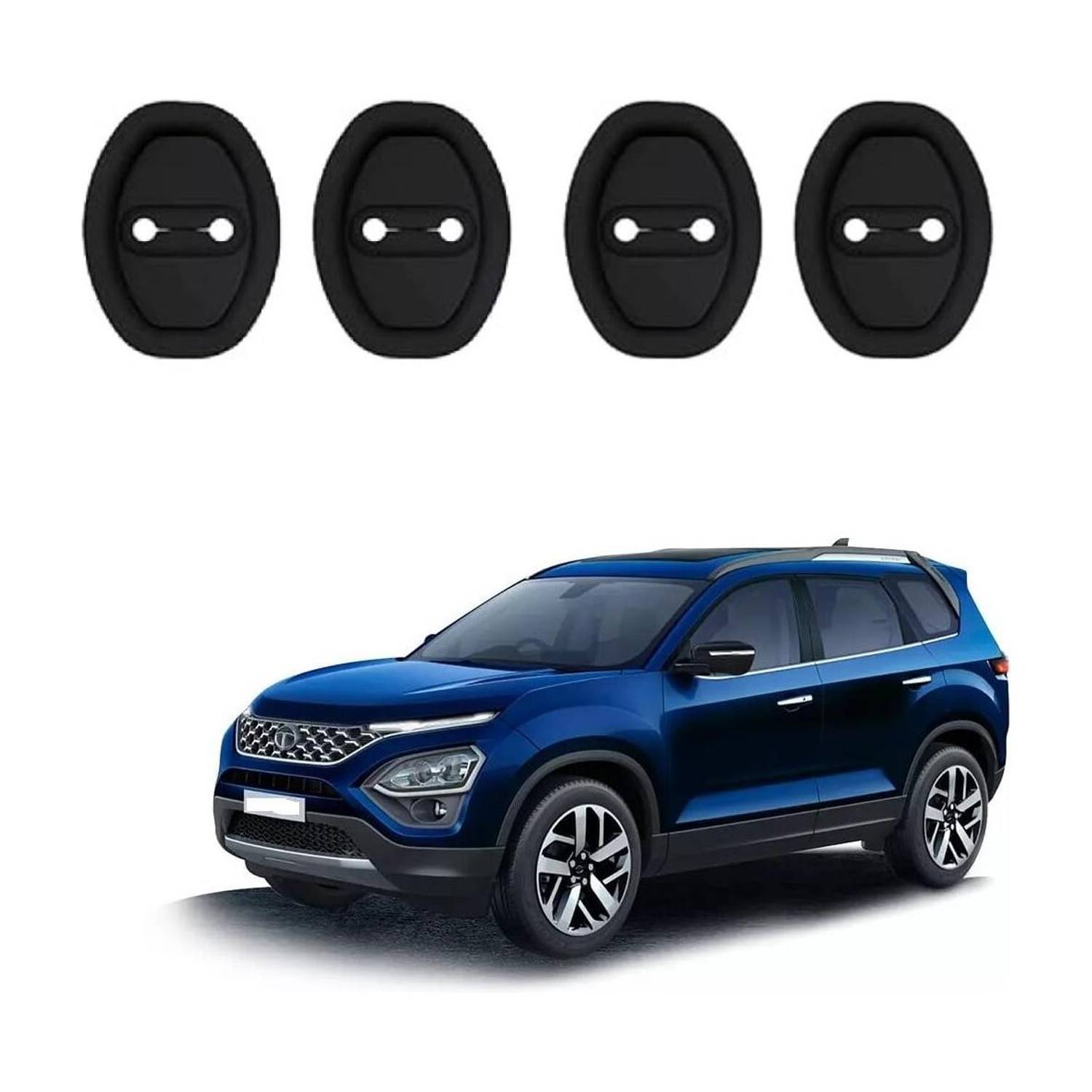Beamerzz Door Lock Protector Cover 4PCS Car Silicone Rubber Car Door Shock Rubber Pads. Car Door Panel