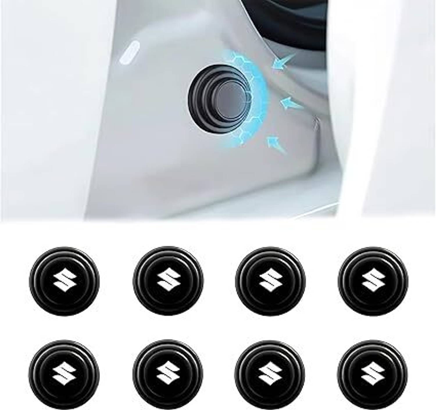 Andrey 8 PCS CAR DOOR SHOCK ABSORBER Car Door Panel