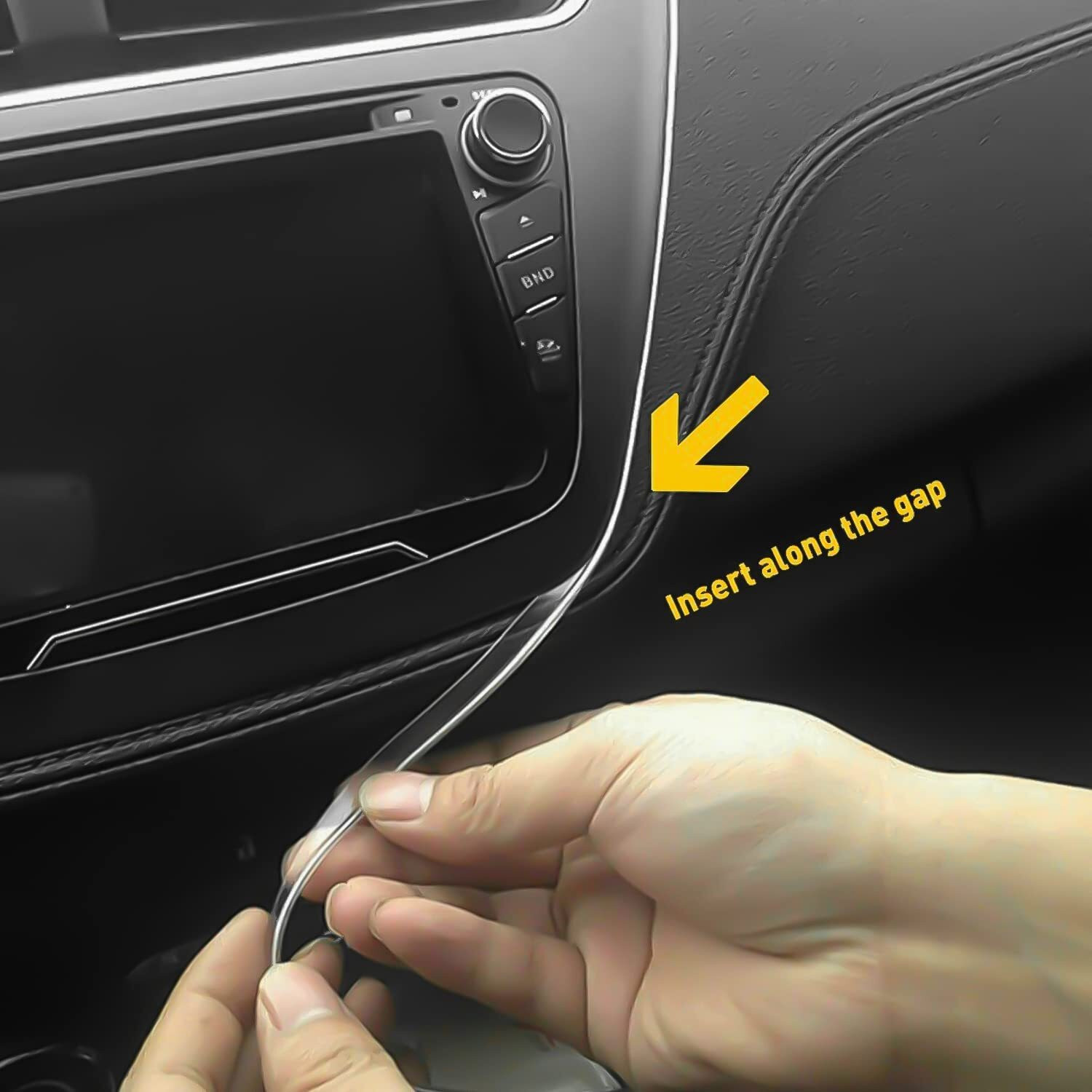 Image of AutoPowerz Multicolor 9IN1 Car Interior Under Dash Vibe Ambience Atmosphere and Neon L Car Fancy Lights
