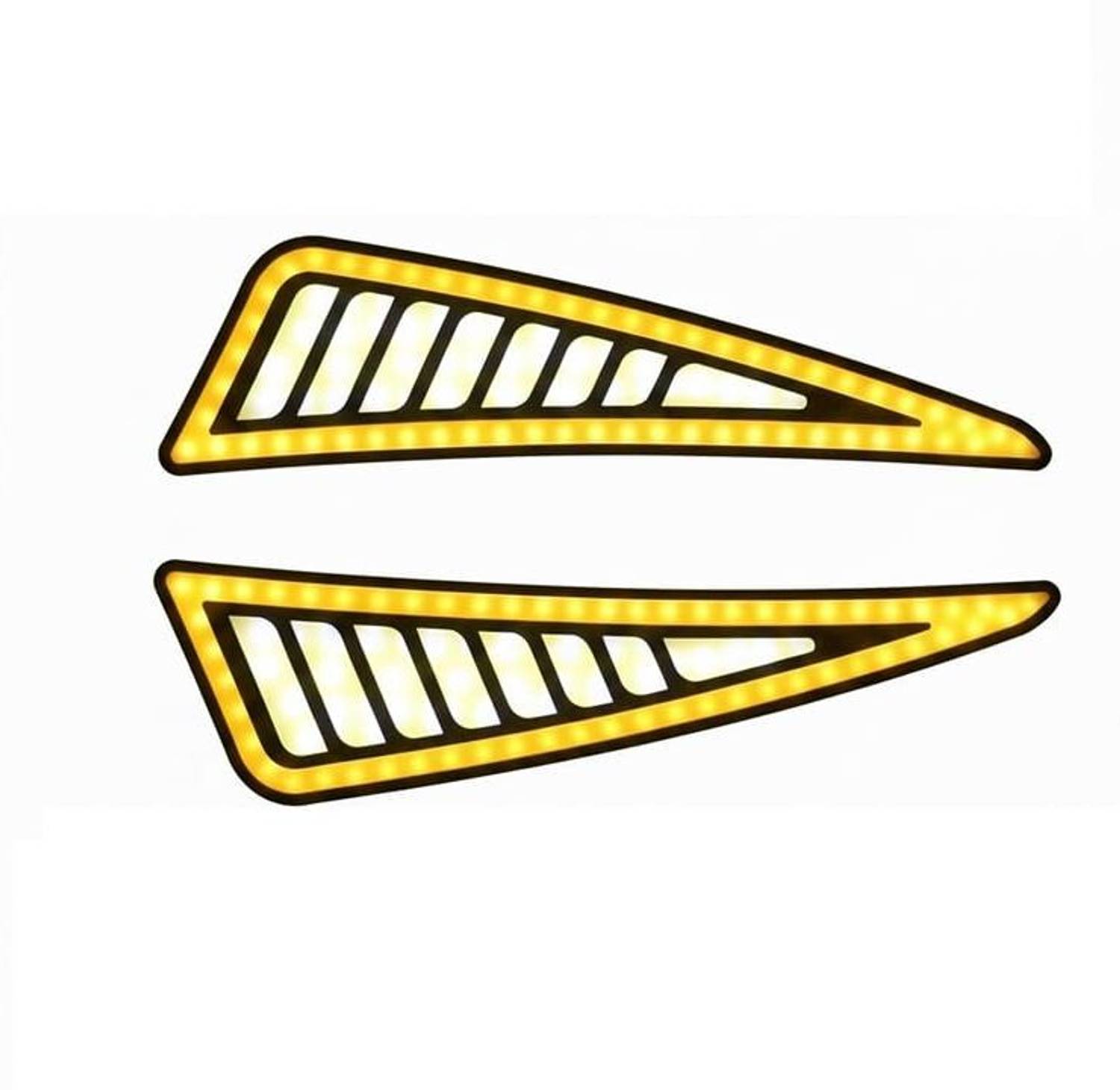 XZRTZ Front, Rear, Side LED Indicator Light for Universal For Car