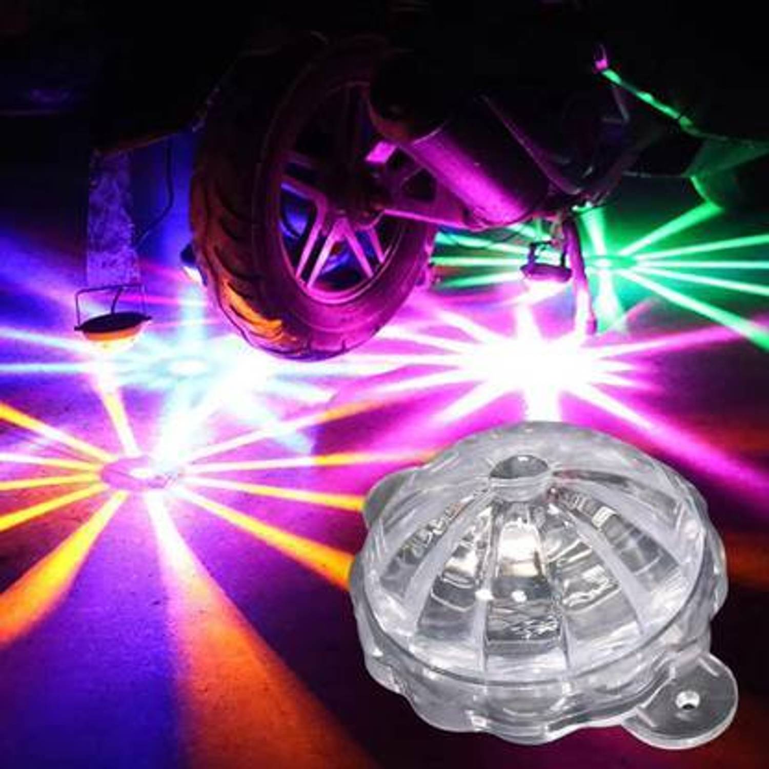 BESTFLY T0 MOTORCYCLE STAR LIGHT, STAR LIGHT (UNDERBODY BIKES, SCOOTY STAR LIGHT RGB Car Fancy Lights