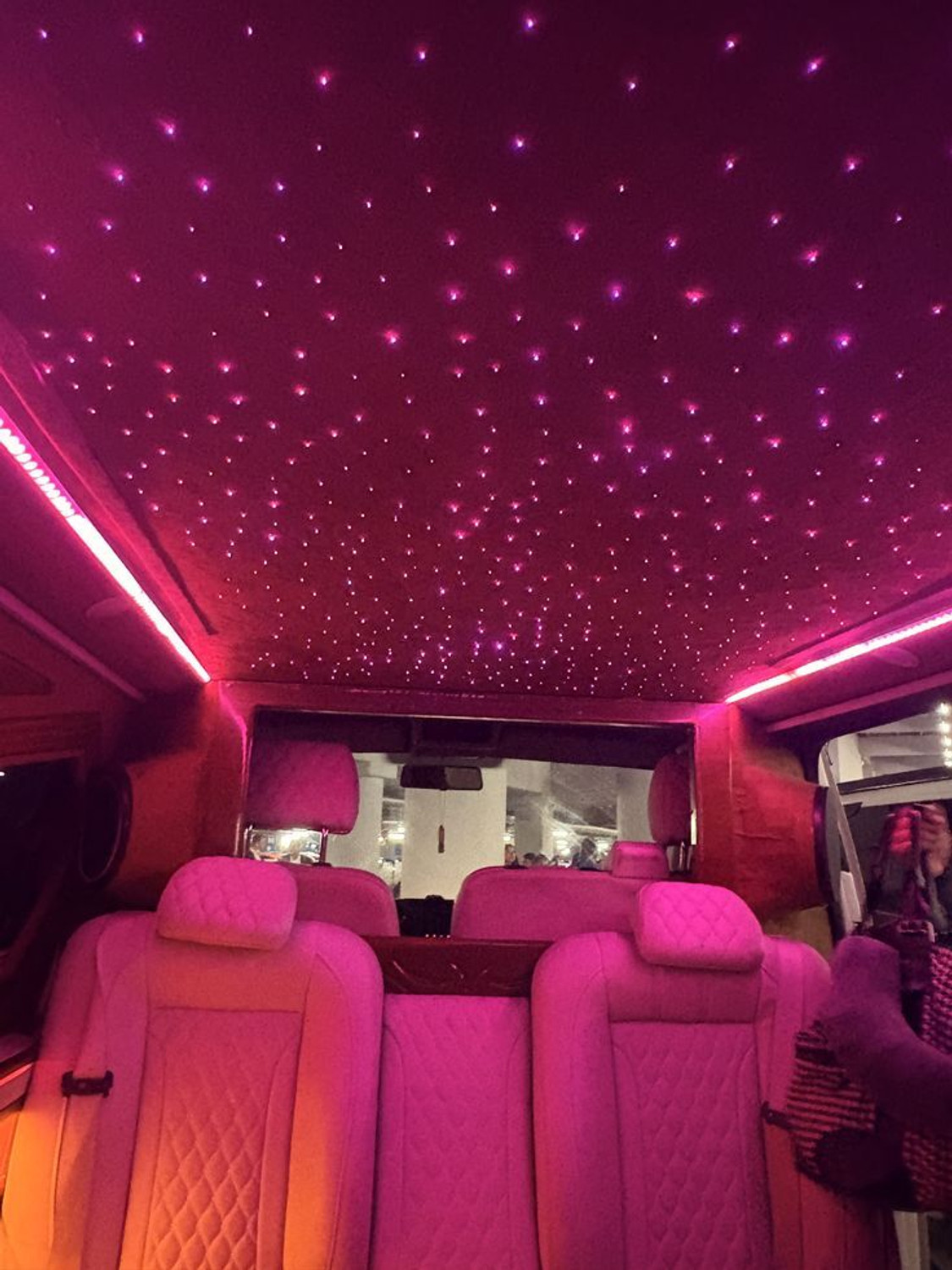 Image of fsdecor USB Star Night Light, Car Roof Lights, Portable Adjustable Romantic Interior Car Car Flashlight Holder