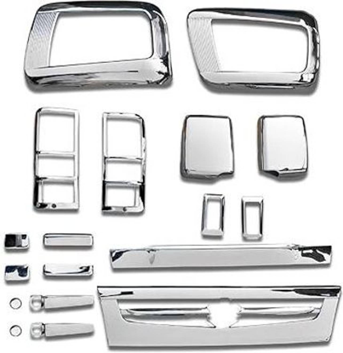 CARJUNCTION Maruti Chrome Omni Van Front Garnish - Image 1