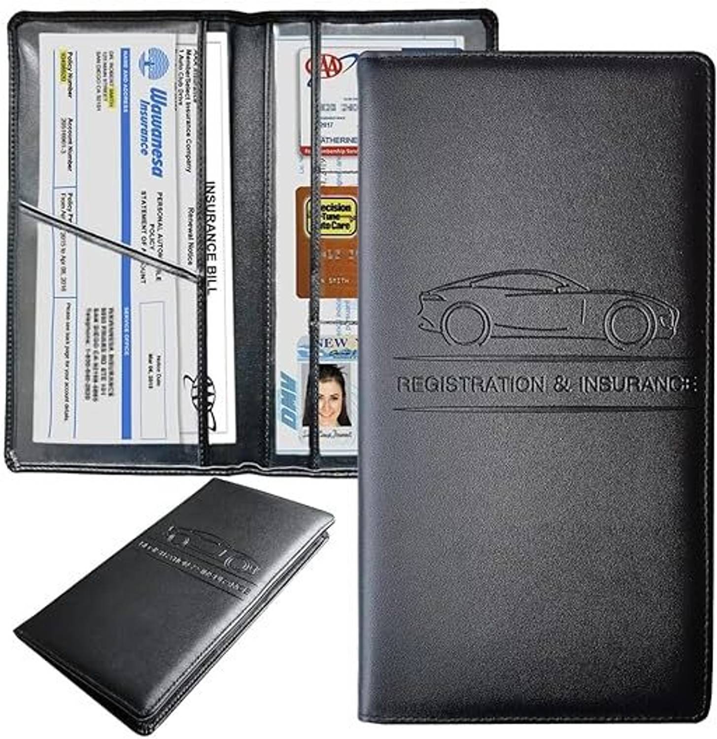 Amirate Car Document Holder - 1 Car Glove Box