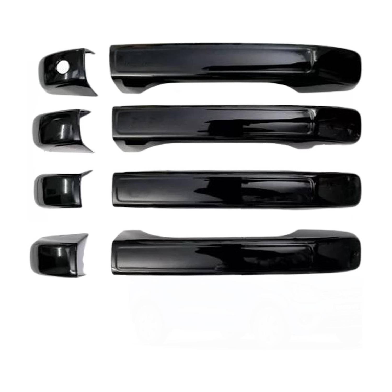 Amabu car black chrome door handle catch cover for Maruti Brezza Car Grab Handle Cover