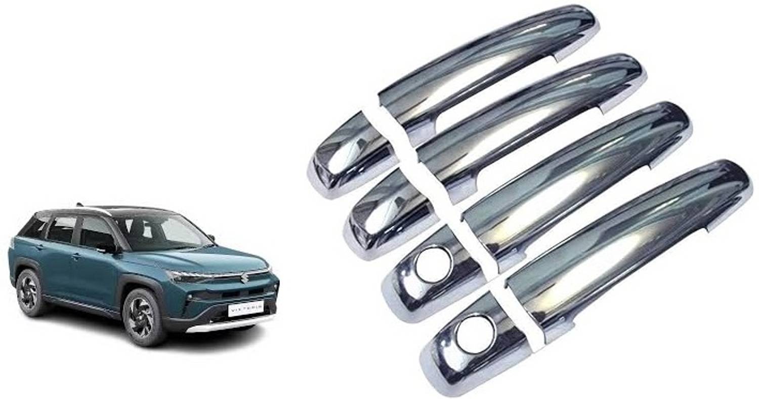 Auto C UNEESTORE CHROME DOOR HANDLE COVER WITHOUT SENSOR FOR