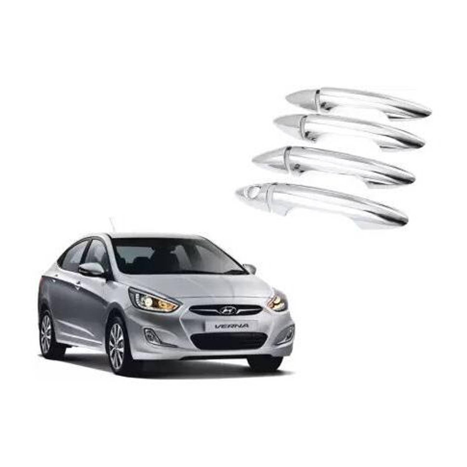 ANAYA G Handle Chrome Cover Car Grab Handle Cover Car Grab Handle Cover